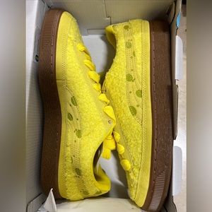 Mens puma suede SpongeBob shoes size 9